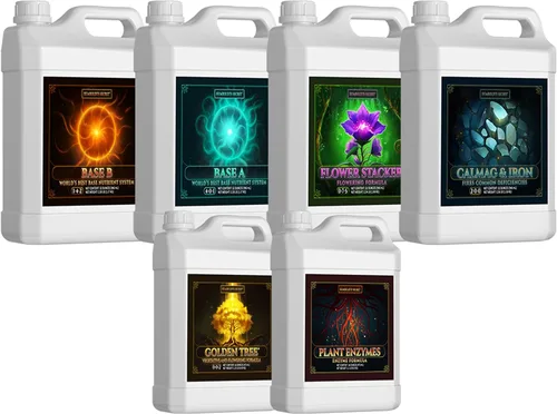 Miniatura 10 de Humboldts Secret Paquete de kit de iniciación Fertilizante para plantas de interior y exterior y nutrientes hidropónicos Base A y B, calMag