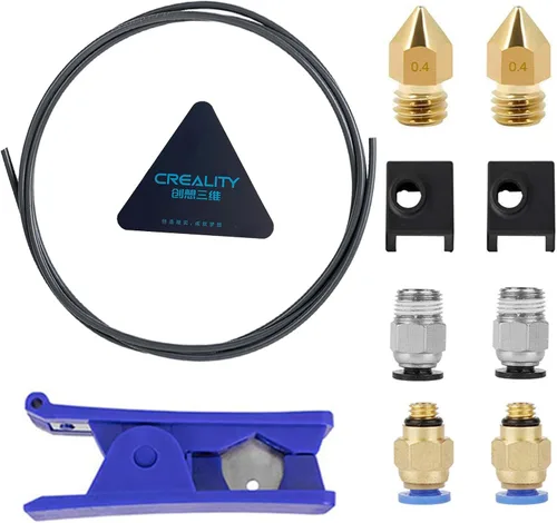 Miniatura 9 de Official Creality - Tubo de PTFE ultra suave de 3.3 ft de filamento de 0.069 pulgadas, alimentación suave para impresoras 3D Ender 3, Ender 5