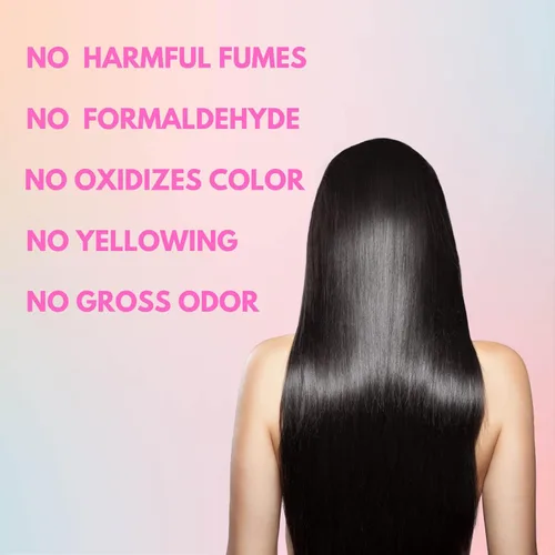 Miniatura 5 de Gorgias Tratamiento capilar orgánico con queratina brasileña – Crema suavizante sin formaldehído Control de encrespamiento para cabello rizado