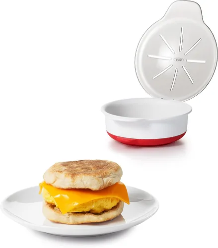 Miniatura 4 de OXO Good Grips Cocedor de huevos para microondas, blanco