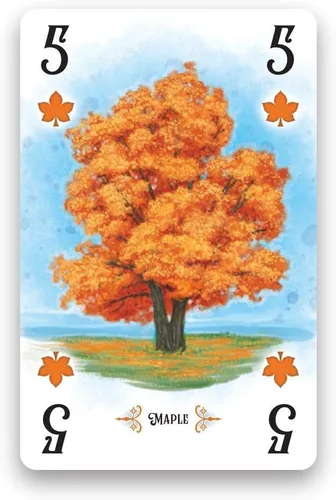 Miniatura 7 de Renegade Game Studios Juego de cartas de estrategia Arboretum que desafía a 2-4 jugadores de 8 años en adelante a crear el jardín más hermoso