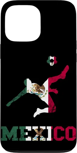 Funda para iPhone 13 Pro Max Mexico Soccer Team Mexican Soccer Team Mexican Flag Mexican Roots