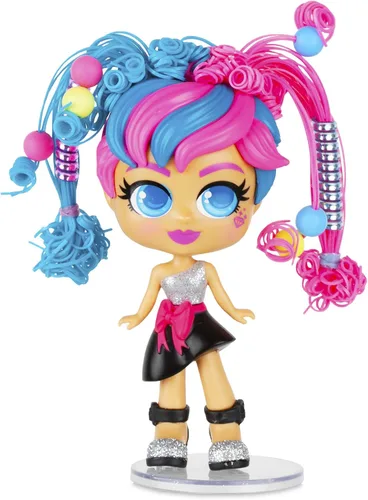 Miniatura 5 de Basic Fun CurliGirls Milli, The Fashionista & Vogue, her cat - Muñeca de peluquería de lujo con cabello MagiCurl - Estilo una y otra vez - A partir