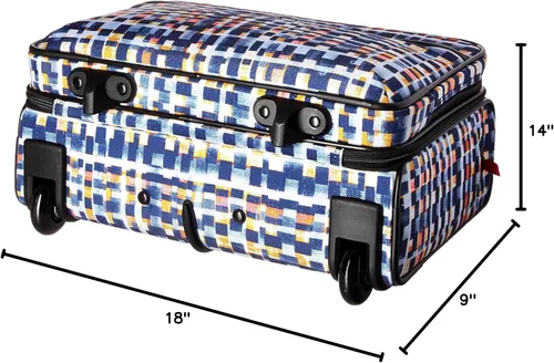 Miniatura 7 de Vera Bradley Bolsa de trabajo con ruedas Softside para mujer