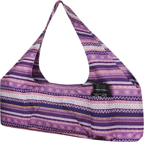 Miniatura 8 de Bolsa grande para esterilla de yoga, bolsas y portabebés se adapta a todo lo que necesitas, bolsa de transporte con correa para esterilla de yoga