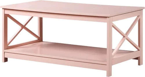 Miniatura 14 de Convenience Concepts – Mesa de café Oxford, Madera, Negro