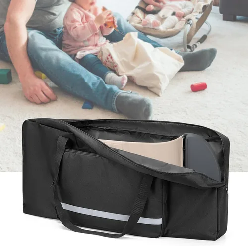 Miniatura 7 de GRAOSO Bolsa de transporte para bebé, compatible con Baby Bjorn Bouncer Balance Soft and Bouncer Bliss, bolsa de viaje con doble cremallera