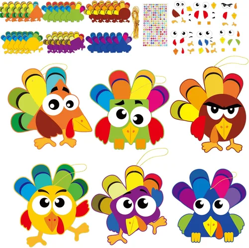 Miniatura 9 de 30 Paquetes de Kits de Manualidades de Helado de Verano para Niños Dulces Conjunto de Manualidades de Arte con Calcomanías DIY para Educación