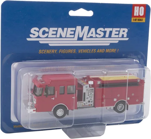 Miniatura 7 de Walthers SceneMaster Motor de bomberos resistente