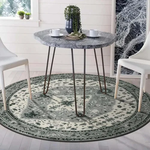 Miniatura 271 de Lahome Alfombra Bohemia Tribal Lavable de 3 x 5, Alfombras Antideslizantes para Entrada, Dormitorio, Sala de Estar, Vintage, Ultra Suave, No
