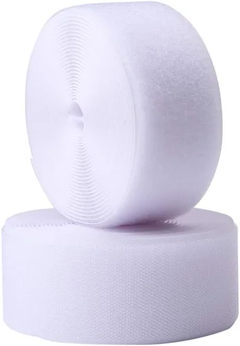 Miniatura 13 de MYUREN - Velcro en tejido para coser, estilo gancho y bucle de 3/4 pulgada, tiras de nailon no adhesivas en la parte posterior, cinta entrelazada