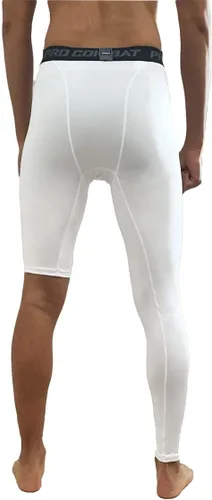 Miniatura 5 de Medias de compresión de una pierna pantalones largos de baloncesto deportes capa base ropa interior activa apretado