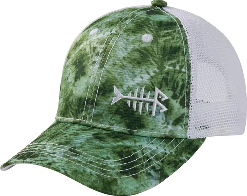 Miniatura 18 de BASSDASH Altimate Gorro de Pesca con Espalda de Malla para Hombres y Mujeres Gorra de Béisbol Camionero Ajustable