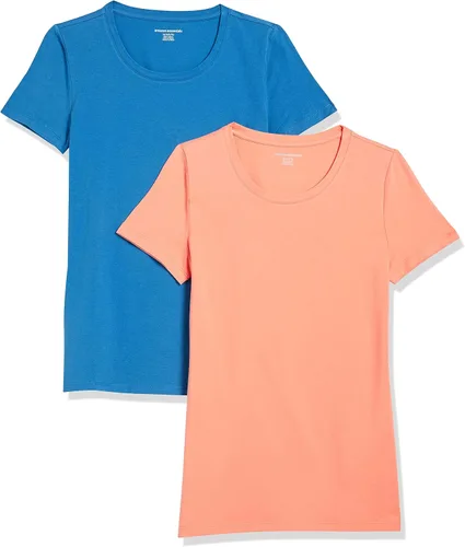 Miniatura 257 de Amazon Essentials Women's Regular-Fit Short-Sleeve Crewneck T-Shirt