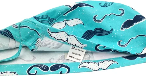 Miniatura 40 de Print Scrub Caps - Sombrero perfecto para enfermeras, médicos y EMTs..