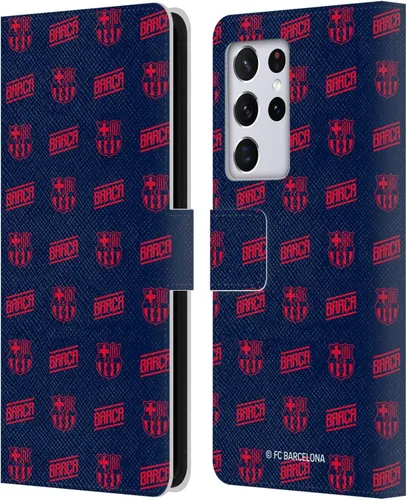 Miniatura 146 de Head Case Designs Funda de piel con licencia oficial del FC Barcelona Barca Crest Graphics para Samsung Galaxy A06 4G