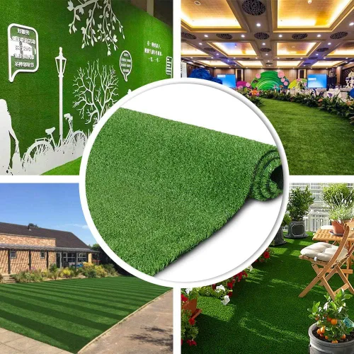 Petgrow Césped artificial sintético de 8 pies x 10 pies para interior y exterior, alfombra de césped sintético para perros, alfombra de césped