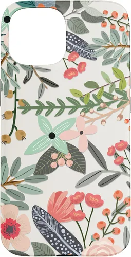 Miniatura 5 de Funda con diseño floral botánico de jardín colorido para iPhone 14