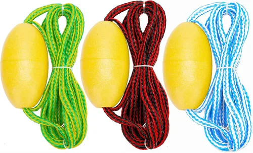 Miniatura 5 de Cuerda de flotador resistente de grado marino, cuerda de alta visibilidad con ganchos de acero inoxidable 316 para línea de remolque de kayak, boya