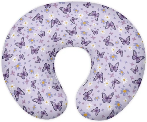 Miniatura 10 de Funda de almohada de lactancia para recién nacido, neutra, en forma de media luna, fundas de almohada de lactancia materna de repuesto