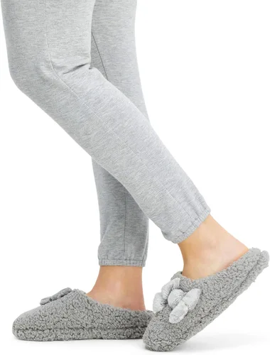 Miniatura 9 de Jessica Simpson Women's Plush Marshmallow Slide on House Slipper Clog with Memory Foam