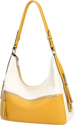 Miniatura 2 de Over Earth Genuine Leather Hobo Bags for Women Medium Soft Purses Casual Shoulder Bag and Handbags