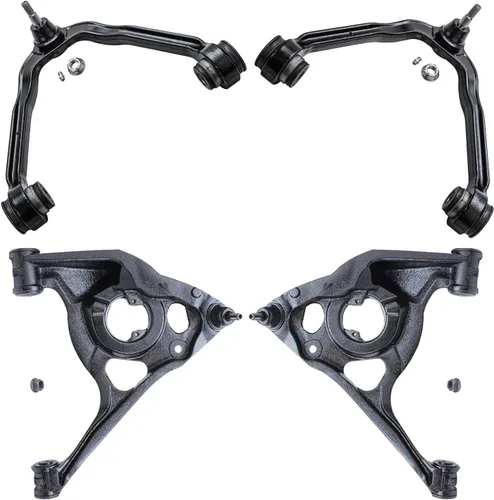 Miniatura 83 de Detroit Axle - AWD Kit de brazos de control delanteros de 4 piezas para Chrysler 300 2005-2023 Dodge Charger 2017-2023 Challenger 2017-2023, 2