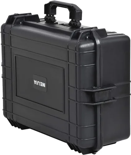 Miniatura 9 de MEIJIA Funda rígida protectora impermeable portátil, funda para cámara con espuma de ajuste personalizable insertada, apta para uso con drones