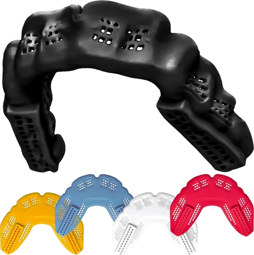 Miniatura 13 de ¡El protector bucal Bulletproof MMA para boxeo es 3 veces más fuerte! Protector bucal para lucha, protector bucal para artes marciales, karate, muay