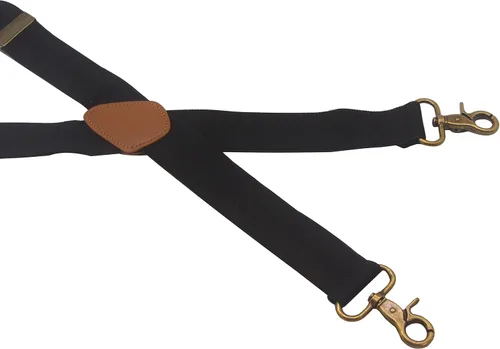 Miniatura 3 de HNYIODA Mens Suspenders with 4 Swivel Hooks Adjustable Heavy Duty Braces