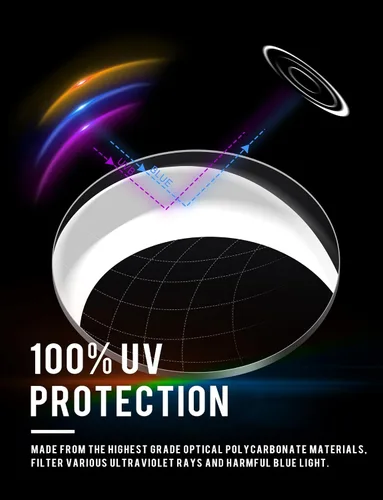 Miniatura 4 de Forobb Lentes de repuesto polarizadas para gafas de sol Spy Optic Logan