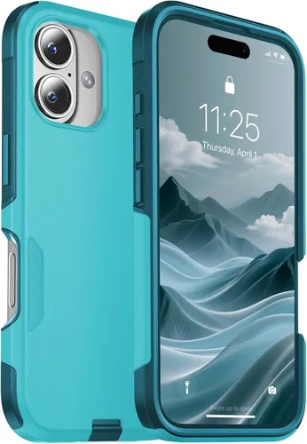 Miniatura 24 de jaroco Funda para iPhone 13 y Funda para iPhone 14 y Funda para iPhone 15 [Protección de Servicio Pesado][Protección contra Caídas de Grado