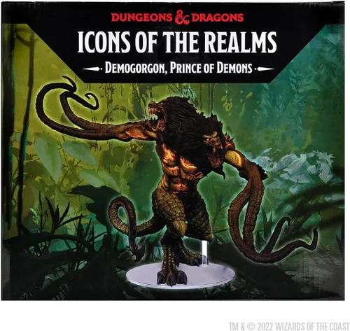 Miniatura 3 de WizKids Dungeons and Dragons IR: Demogorgon prepintado Príncipe de los Demonios 96193