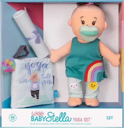 Miniatura 3 de Manhattan Toy Wee Baby Stella Tiny Farmer - Juego de muñecas suaves de 12 pulgadas