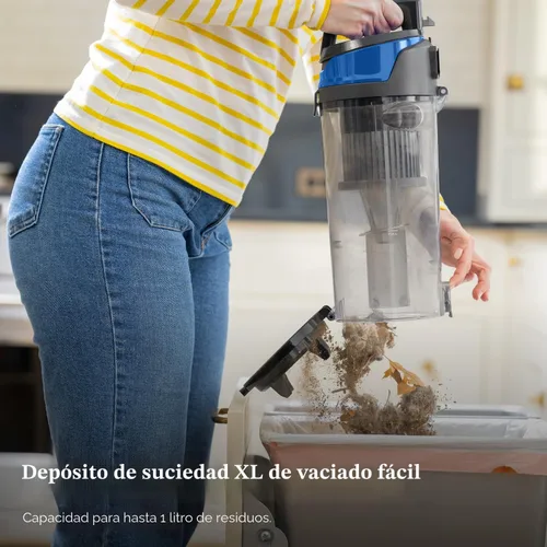 Miniatura 6 de Bissell CleanView Aspiradora giratoria con rodillo de cepillo de triple acción, dirección giratoria, varita de extensión, tanque de suciedad fácil