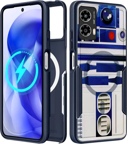 Miniatura 111 de Funda para Moto G 5G 2024 – Compatible con MagSafe para mujeres y niñas, bonita funda protectora magnética para teléfono, diseño femenino Kawaii