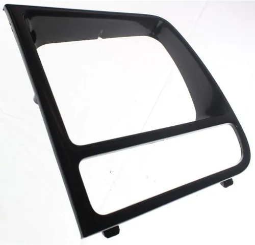 Miniatura 4 de Para Jeep Cherokee 1998 1999 2000 2001 Bisel de faro delantero lado del conductor Negro brillante Modelos limitados/clásicos Reemplazo