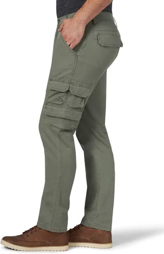 Miniatura 4 de Wrangler Authentics Pantalón cargo cónico regular para hombre