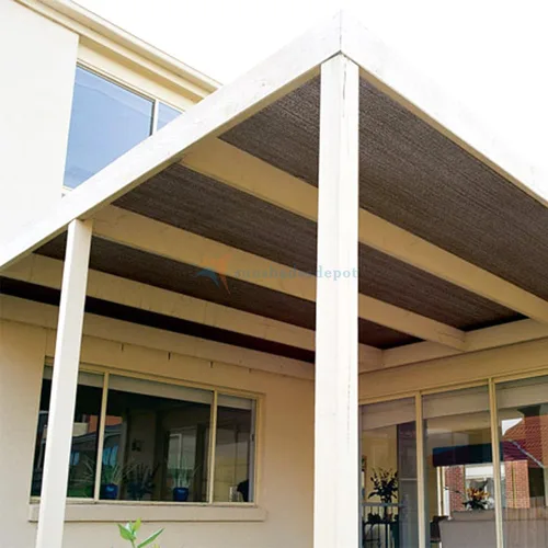 Miniatura 6 de TANG Rollo de tela para sombra solar, 8 x 24 pies, tela de sombra para jardín, malla de HDPE, toldo de repuesto, cubierta de pérgola, 95% de bloqueo