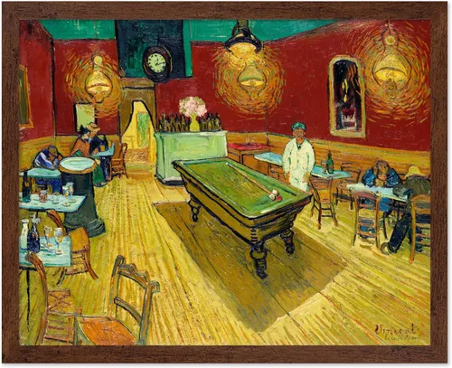 Miniatura 9 de Poster Master Póster clásico de Van Gogh, impresión impresionista vintage, regalo para artista, pintor, autorretrato, sombrero de paja, dibujo