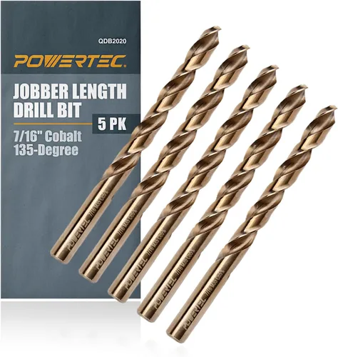 Miniatura 10 de POWERTEC Kit de Accesorios para Mesa de Taladro de Columna con Riel en T, Guía para Taladro de Columna de 14"x24", Escala Grabada con Láser