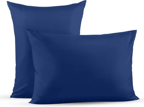 Miniatura 9 de Superity Linen Fundas de almohada de tamaño estándar, cierre de sobre, paquete de 2, 100% algodón suave y cómodo, color beige
