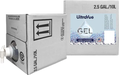 Limpiador de lentes de gel – Recarga de lentes de ojos Gel Cubitainer – Seguro para todas las lentes (revestimiento AR incluido), anteojos y