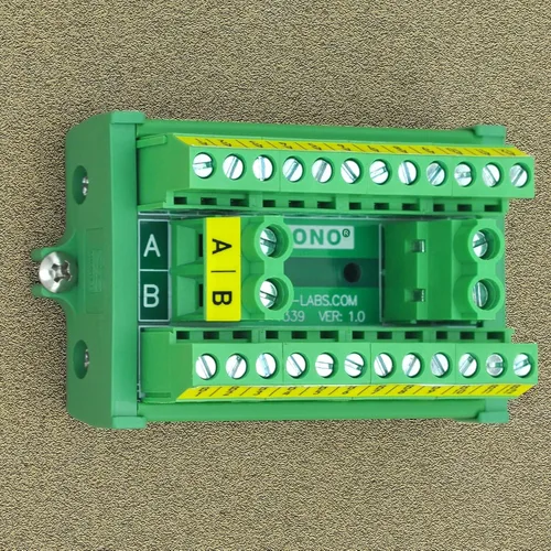 Miniatura 9 de OONO Montaje a tornillo 30A/300V 2x12 Posición Bloque de terminales Módulo de distribución.