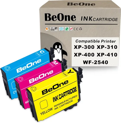 BeOne Cartuchos de tinta remanufacturados compatibles con 200XL T200XL para impresora Expression Home XP-200 XP-300 XP-310 XP-400 XP-410 Workforce