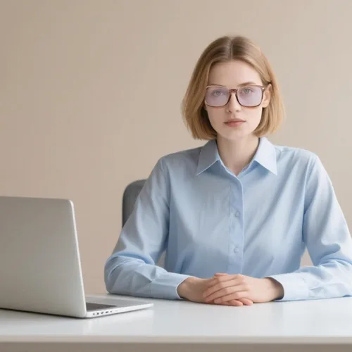 Miniatura 2 de Henotin Paquete de 4 lentes de lectura con bloqueo de luz azul para mujeres y hombres, lectores de computadora con bisagra de resorte, anteojos