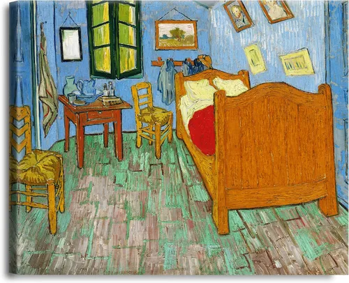 Miniatura 186 de A&T ARTWORK Noche estrellada sobre el Ródano de Vincent Van Gogh. Tamaño del marco: 36 x 30 pulgadas, tamaño de la imagen: 30 x 24 pulgadas