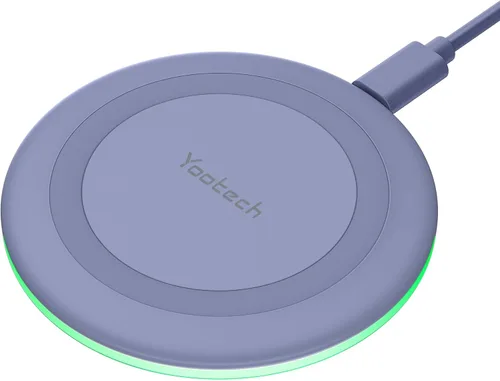 Miniatura 11 de Yootech Cargador inalámbrico, almohadilla de carga inalámbrica de 10 W máx. compatible con iPhone 17/17 Pro/17 Pro Max/Air/16/15/14/13/SE