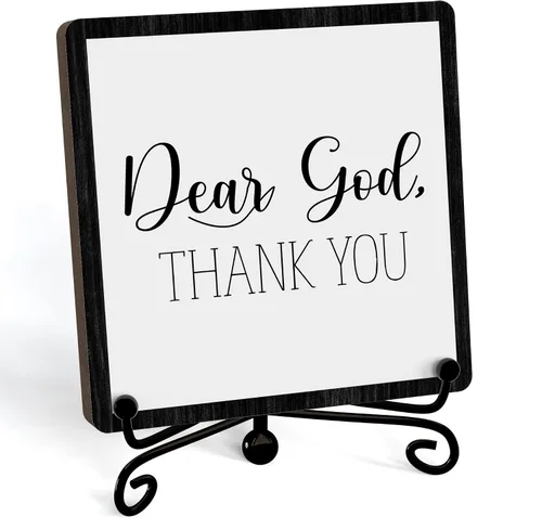 Miniatura 76 de Decoración Inspiradora Cristiana para Escritorio, Letrero "Dios Todavía Está Escribiendo Tu Historia", Decoración de Escritorio para Oficina, Hogar