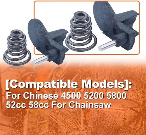 Miniatura 4 de Kit de resorte cónico para campamento de cadena para 4500 5200 5800 52 cc 58 cc para motosierra